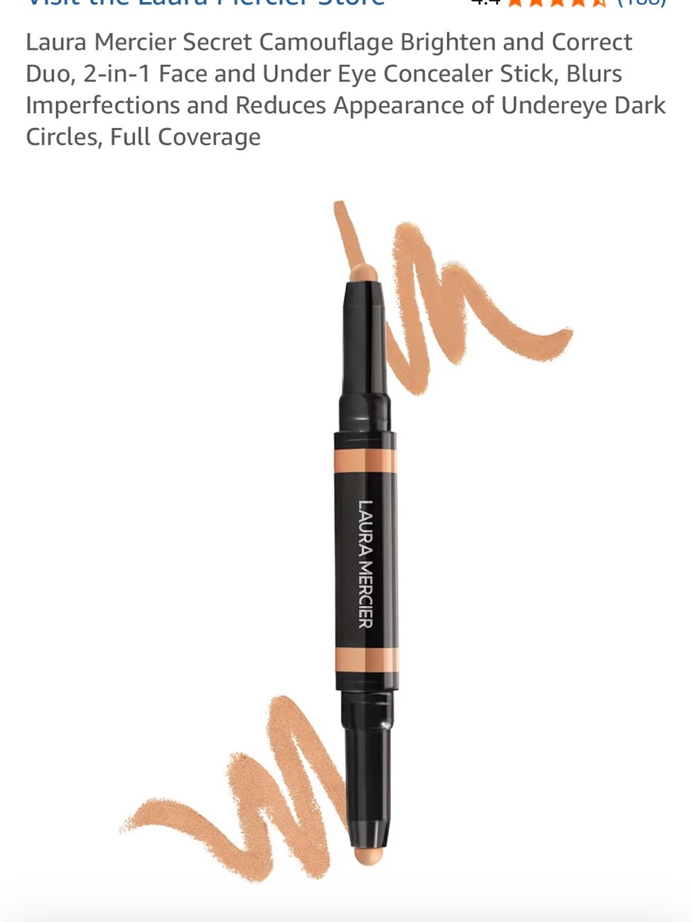 laura mercier Dual-Ended Concealer Stick in Warm Beige
